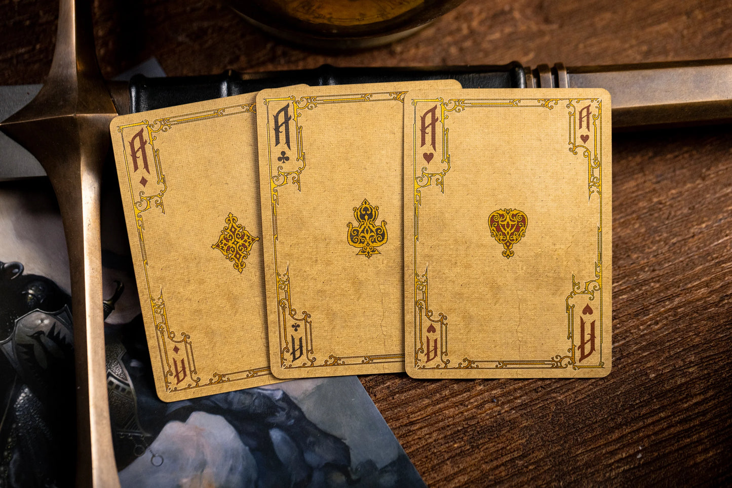 Frazetta Art Museum x Kings Wild (Painting) Playing Cards