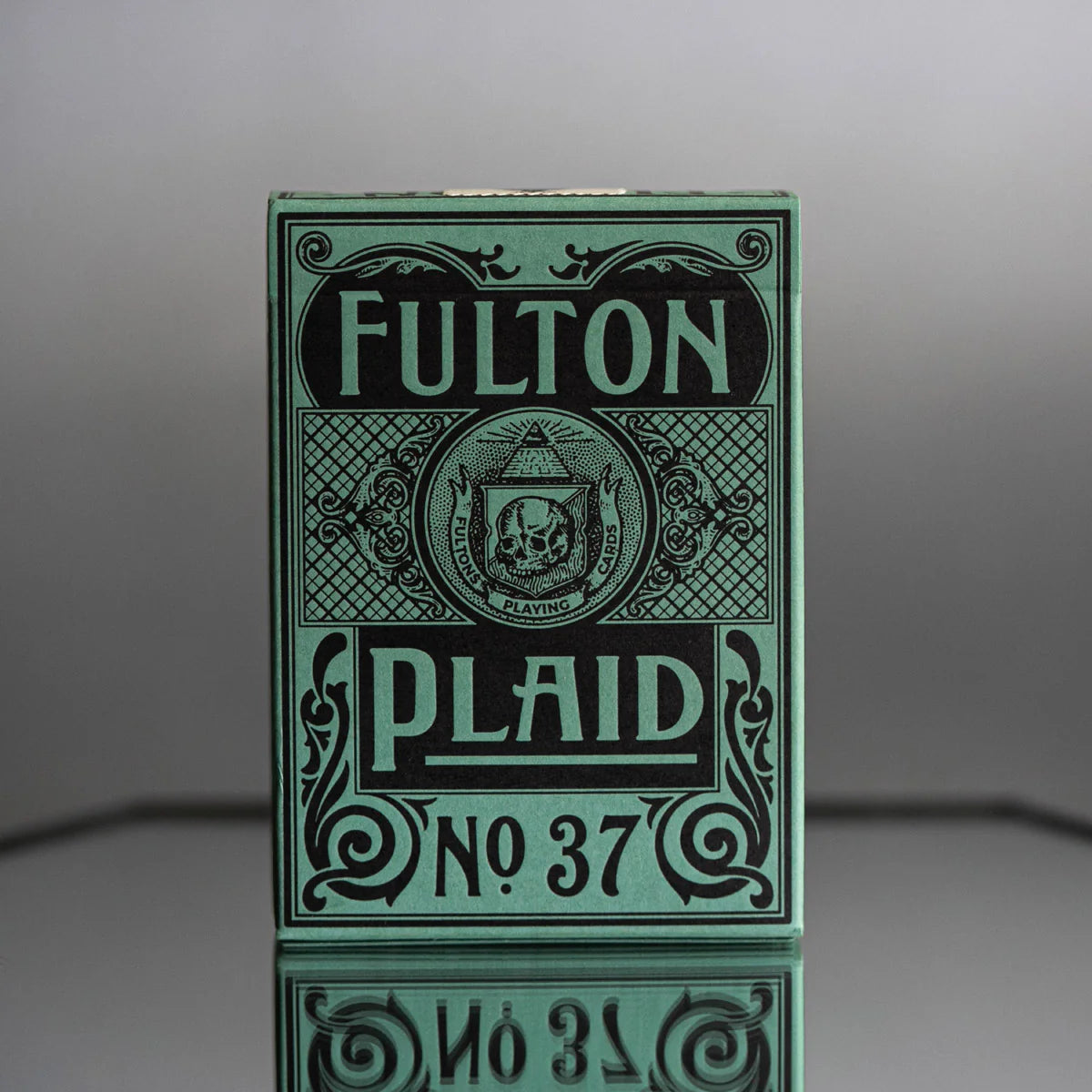 Baraja Plaid Lucky Green By Fultons Naipe Poker Premium