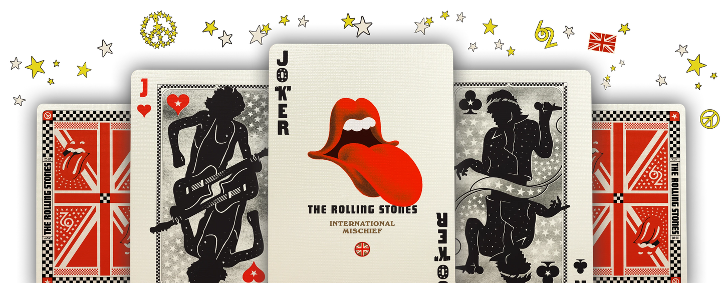 Baraja The Rolling Stones Theory 11 Naipe Inglés