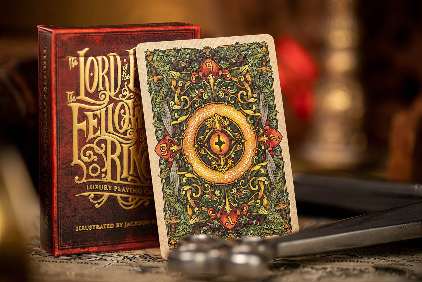 [A PEDIDO] Baraja El Señor de los Anillos- La Comunidad del Anillo - Estándar- Kings Wild Project