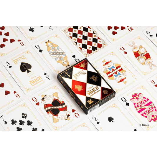 Baraja Alice in Wonderland Bicycle Disney Naipe Premium