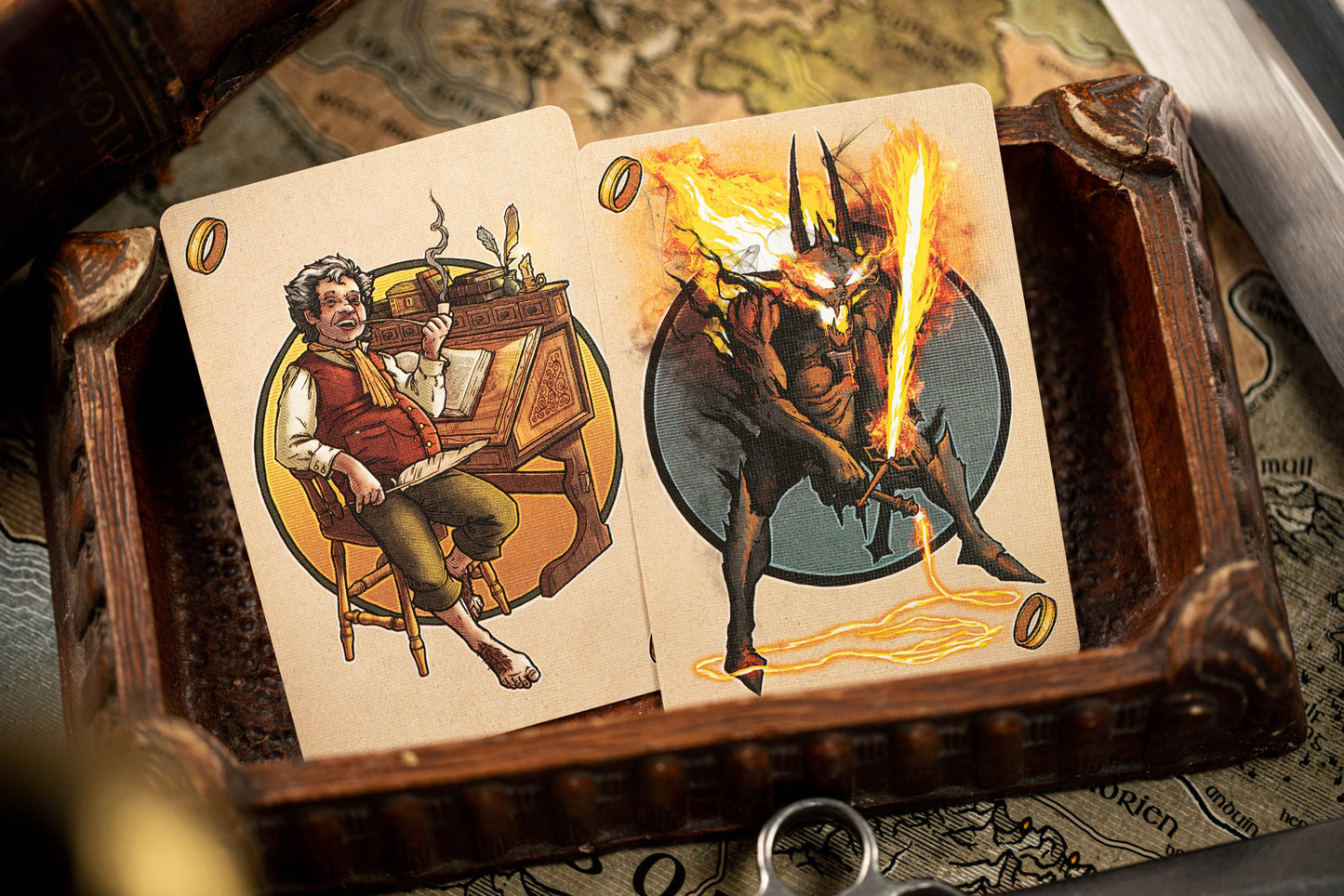 [A PEDIDO] Baraja El Señor de los Anillos- La Comunidad del Anillo - Estándar- Kings Wild Project