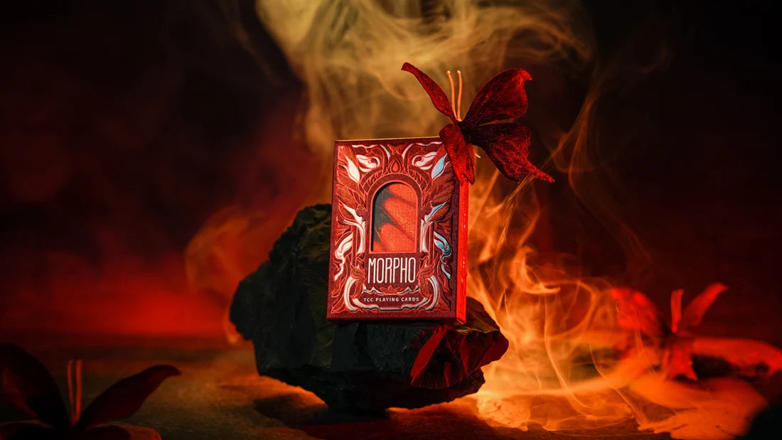 Baraja Morpho V2 (Carmín)