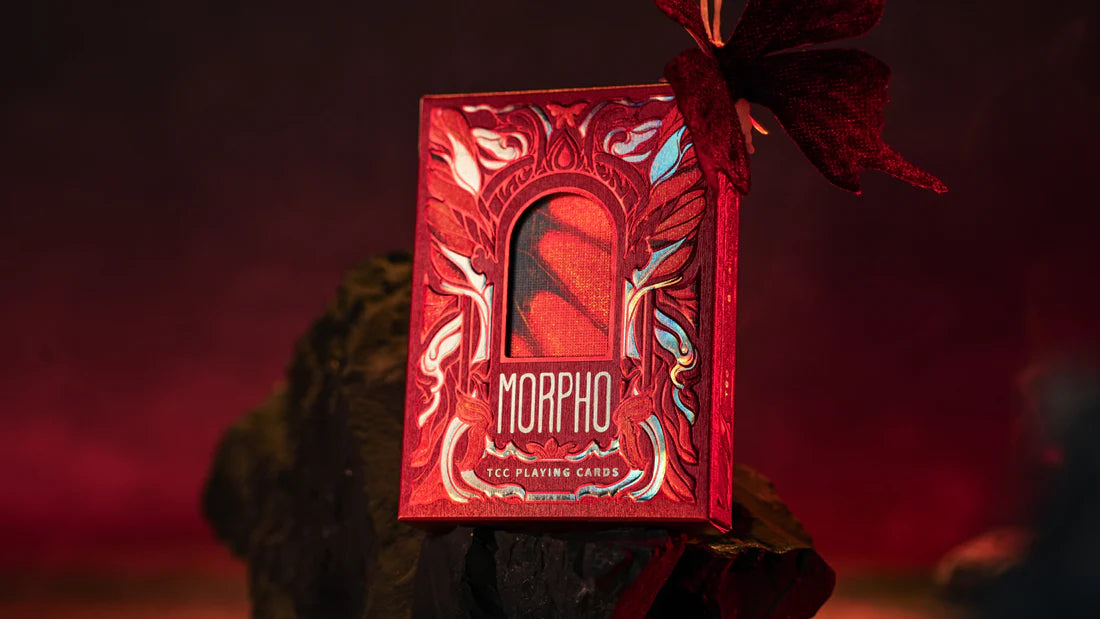 Baraja Morpho V2 (Carmín)