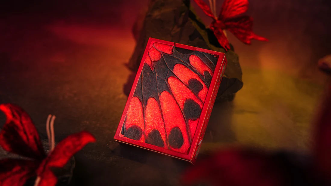 Baraja Morpho V2 (Carmín)