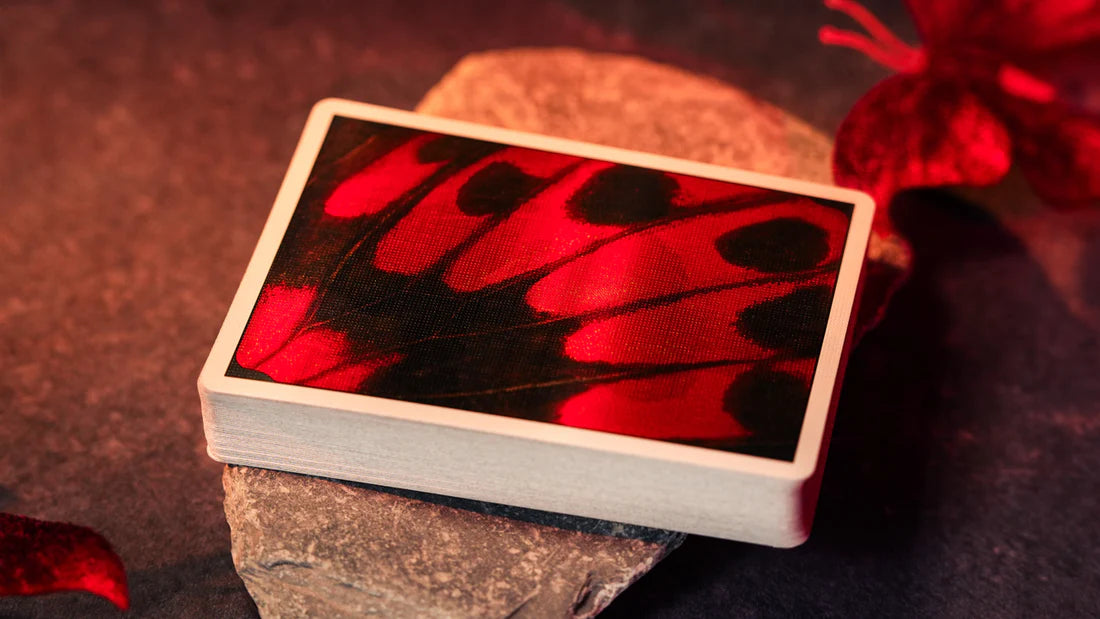 Baraja Morpho V2 (Carmín)