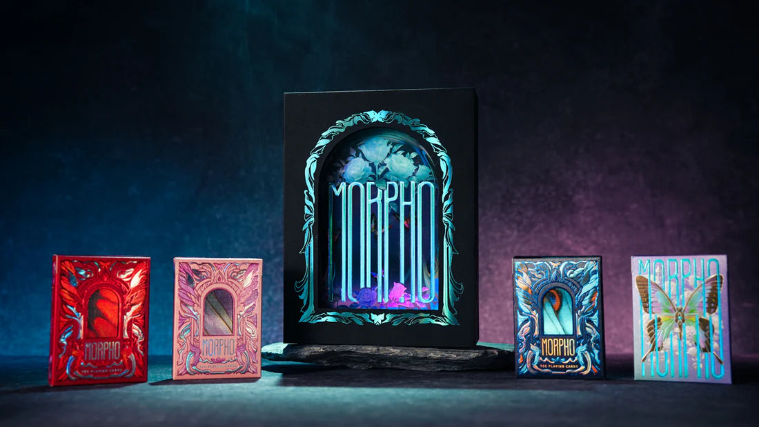 Set de colección de naipes Morpho V2