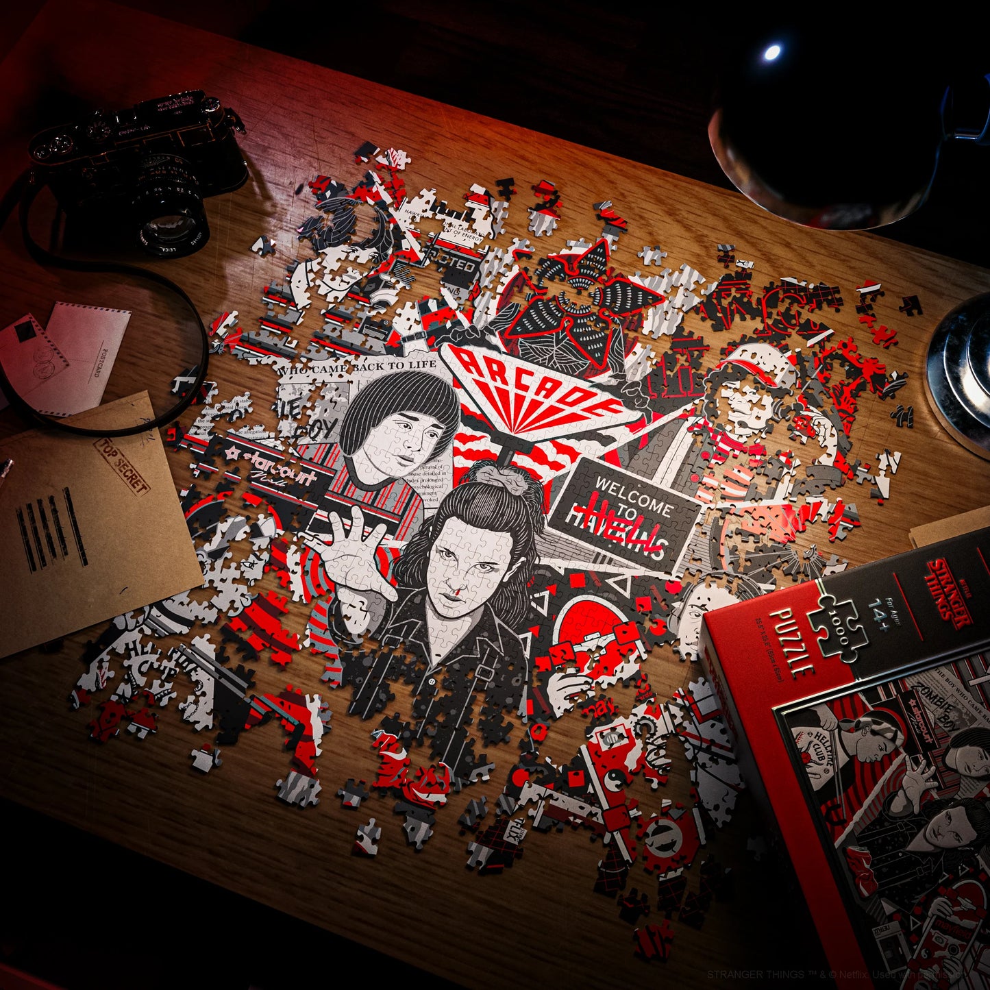 Puzzle Rompecabezas premium Stranger Things de Theory11