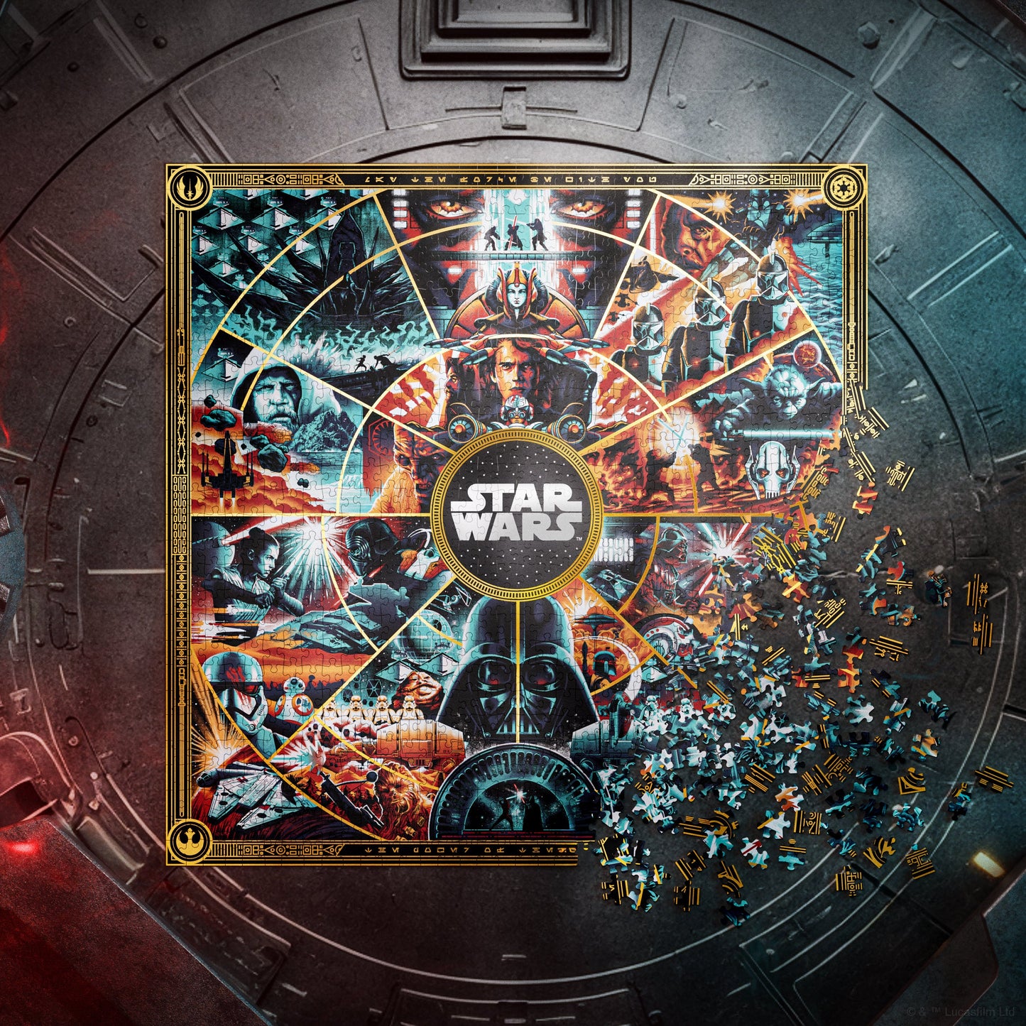 Puzzle Rompecabezas Star Wars Theory11