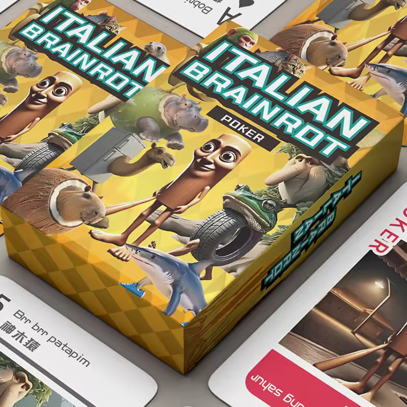 Baraja de cartas Italian Brainrot