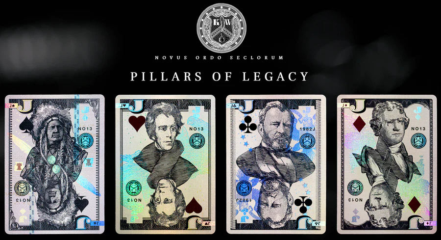 Baraja Legal Tender Holographic By KIngs Wild Project Naipe Inglés