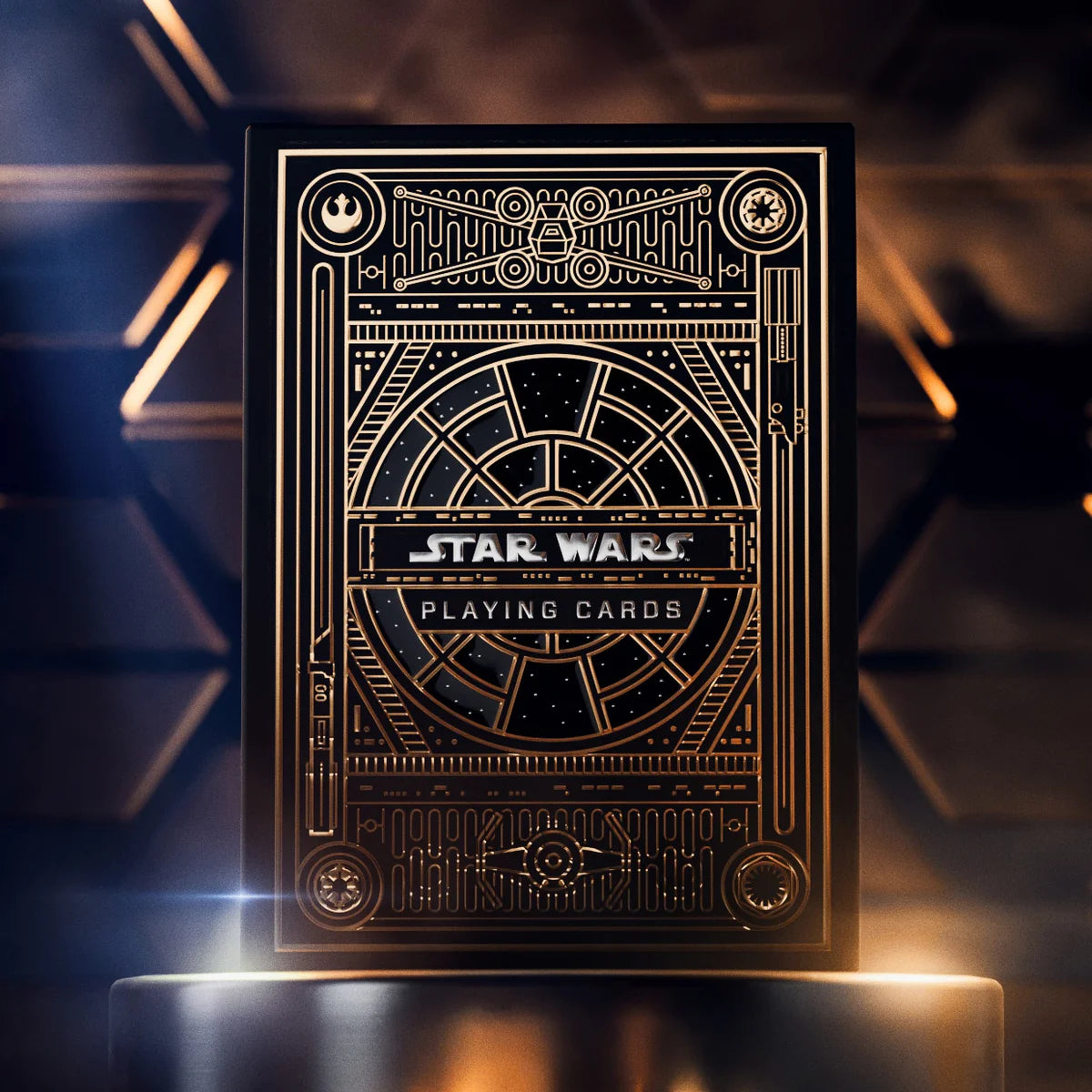 Baraja de cartas Star Wars Edición ORO