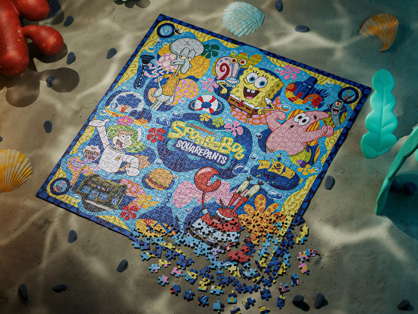 Puzzle Rompecabezas Bob Esponja de Theory11