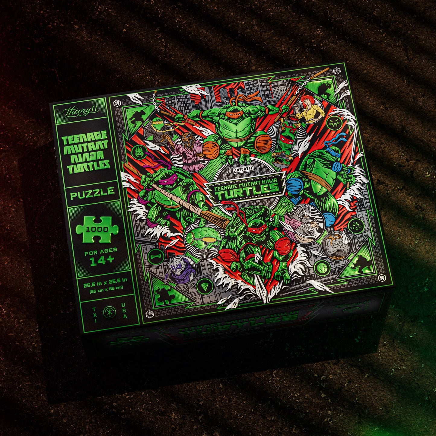 Puzzle Rompecabezas Las Tortugas Ninja de Theory11