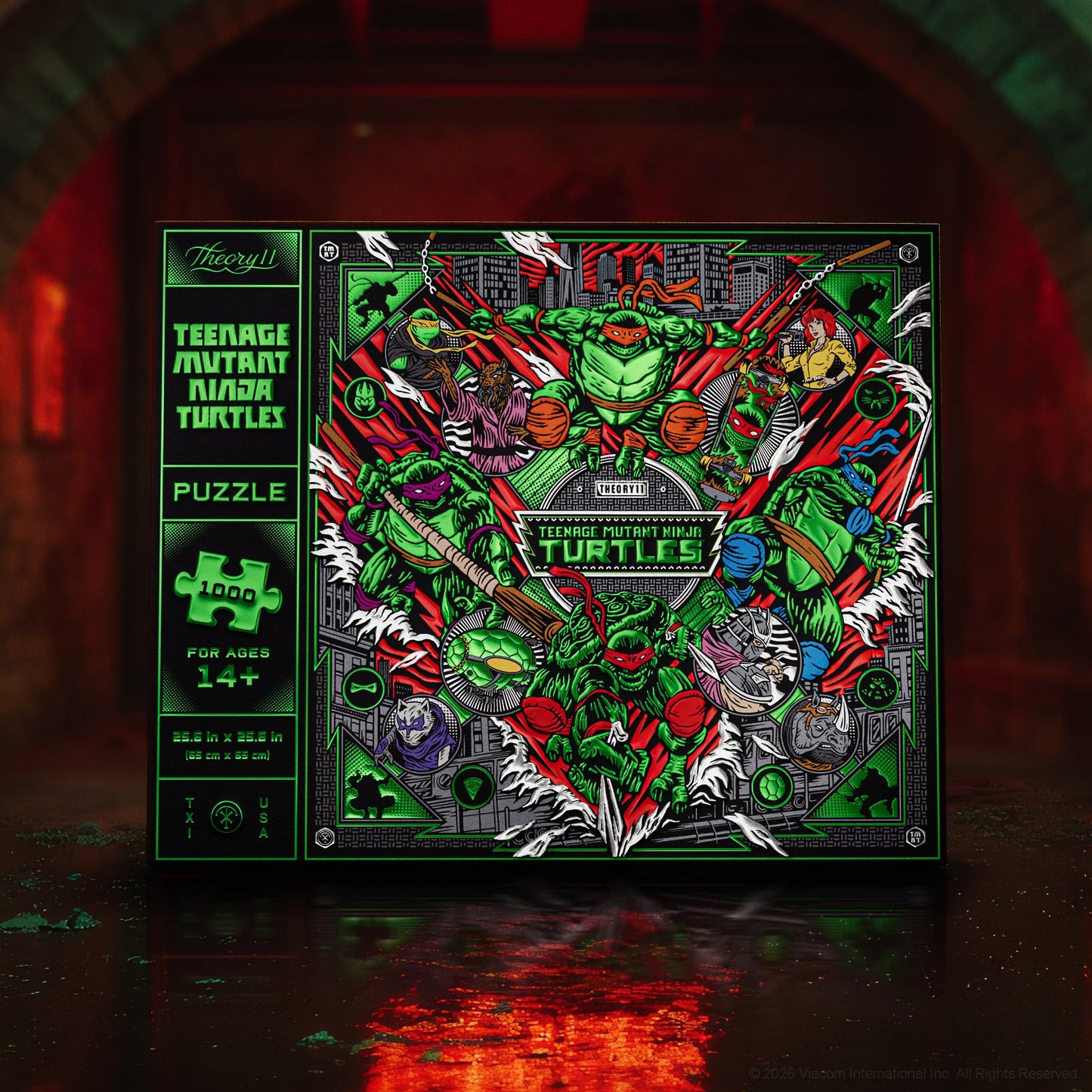 Puzzle Rompecabezas Las Tortugas Ninja de Theory11