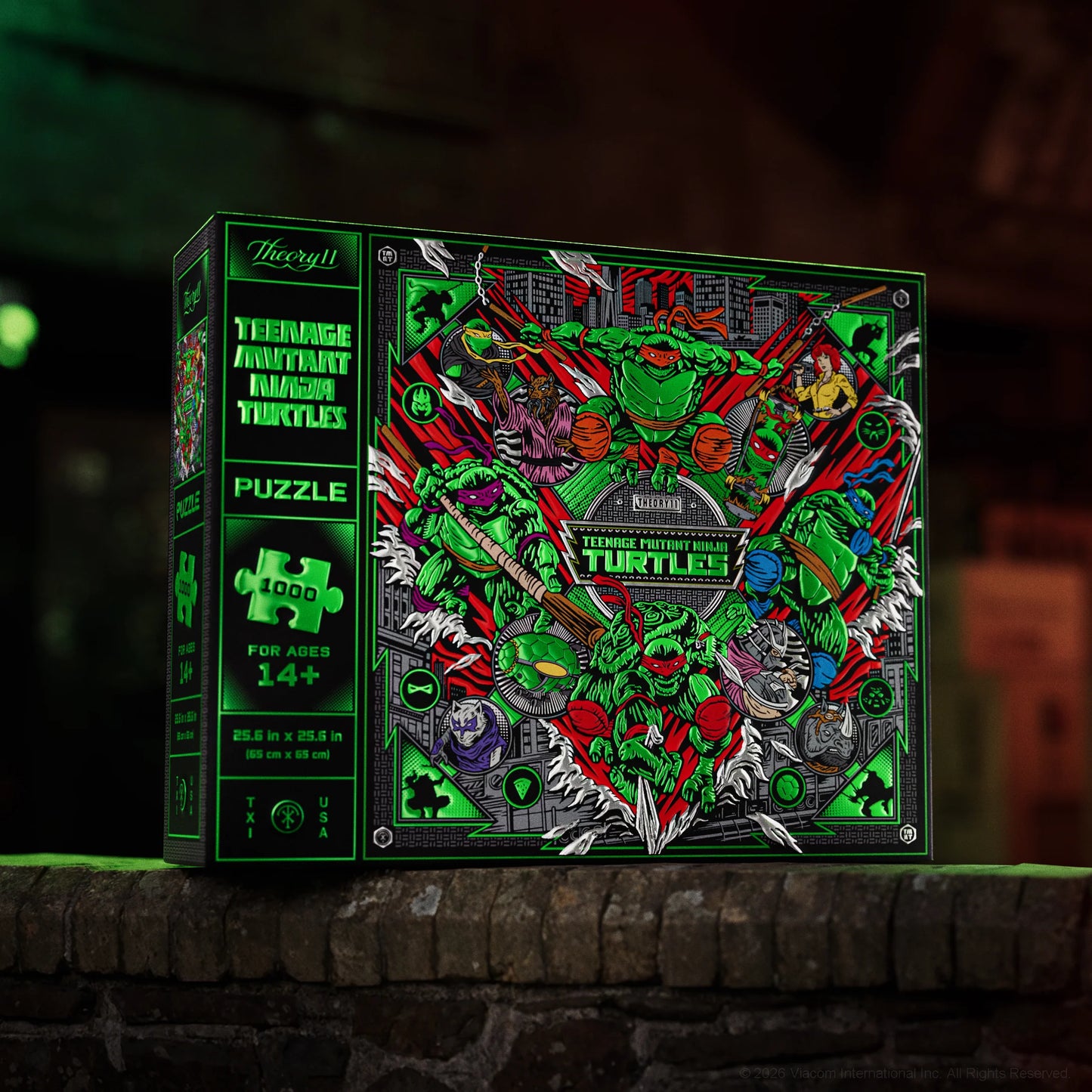 Puzzle Rompecabezas Las Tortugas Ninja de Theory11