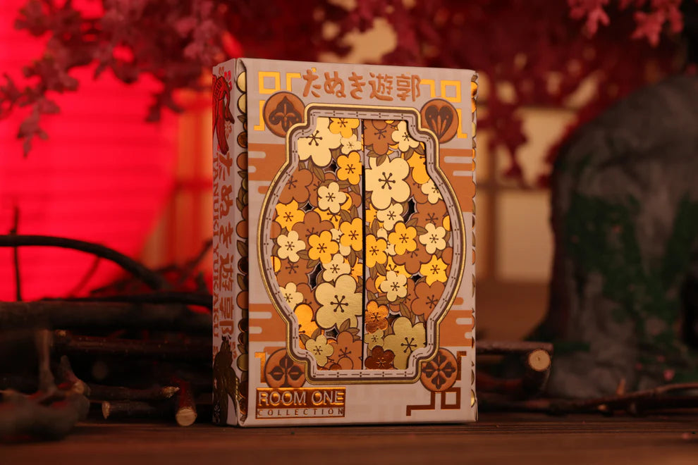 Baraja Tanuki Yukaku Oiran Dochu Edition Naipe Inglés