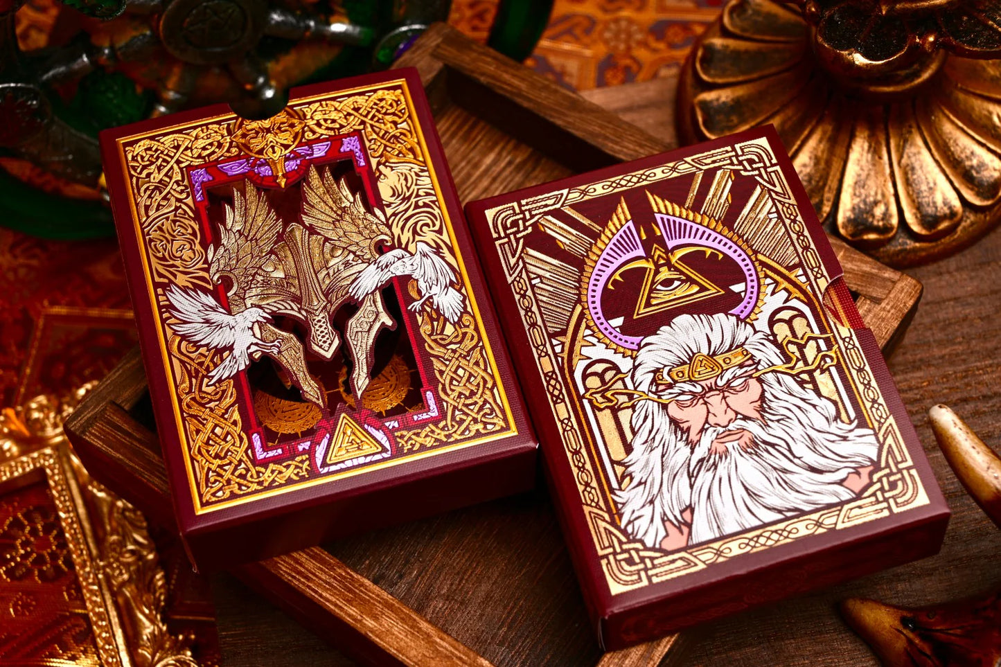 [A PEDIDO] Baraja The Norse Myts - Odín- Serie Mitos Nórdicos King Star