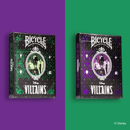 Set Bicycle® Disney Villains - Villanos de Disney