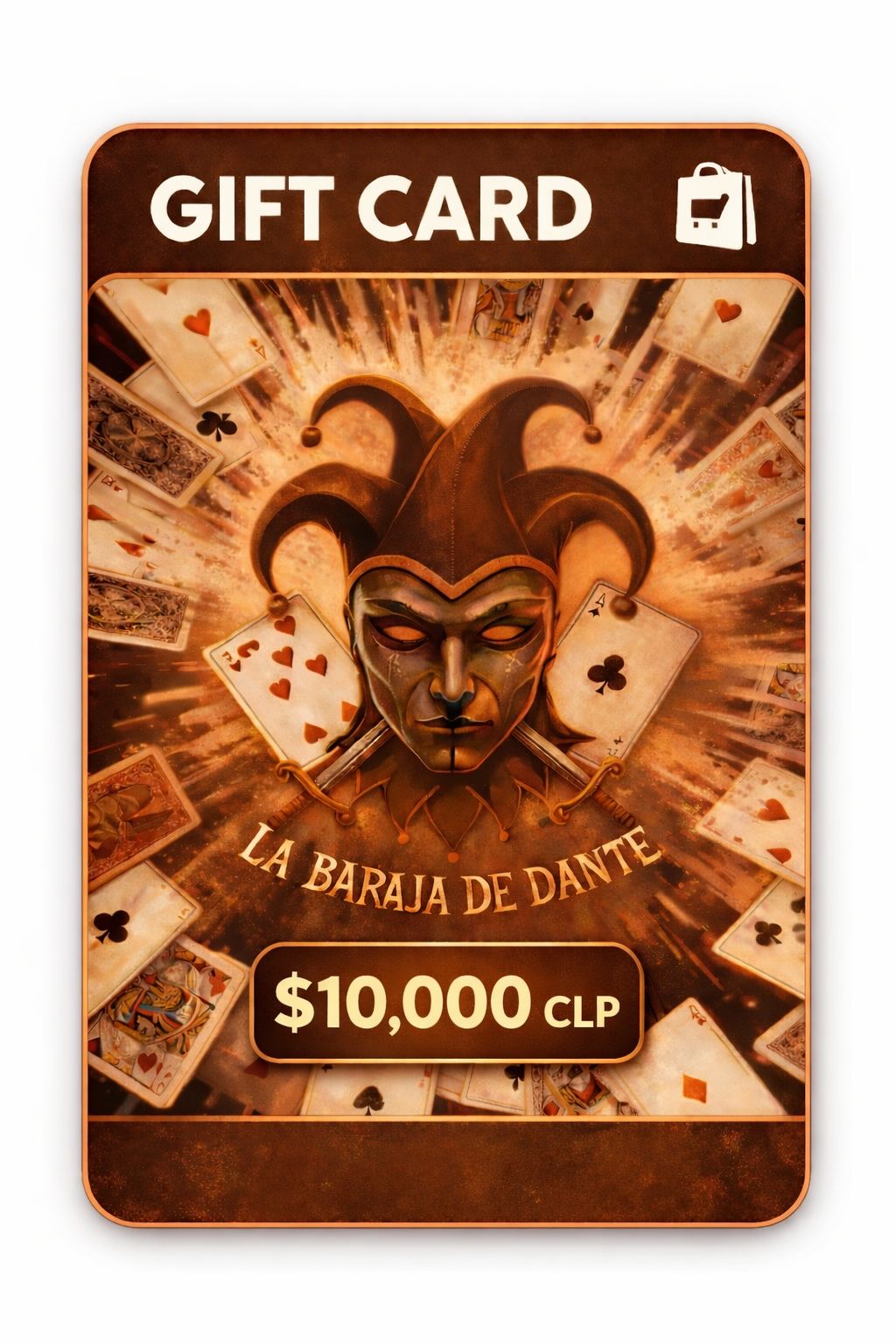 Gift Card La Baraja de Dante