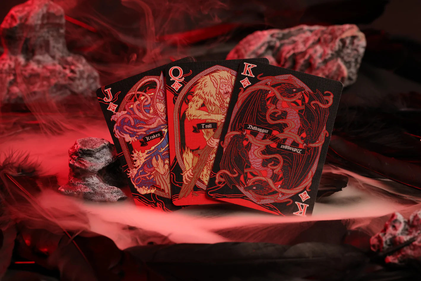 Baraja Mythic Divide Yggdrasil - Edition Wrath of Darkness Naipe Inglés Póker Premium