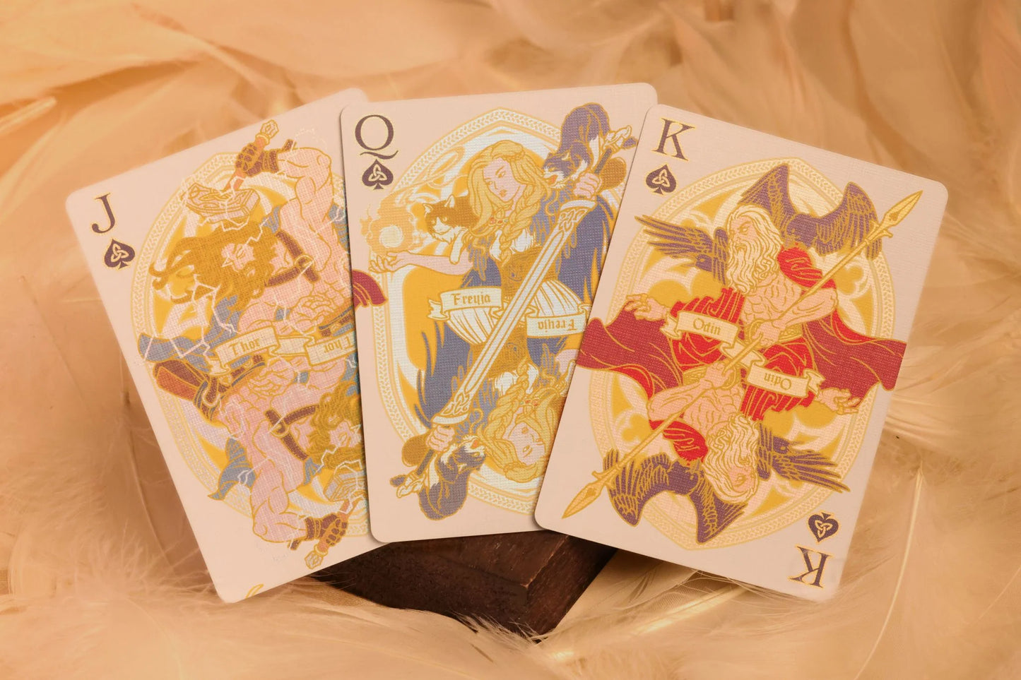 [A PEDIDO] Baraja de cartas Mythic Divide - Edición YGGDRASIL Furia de la Luz