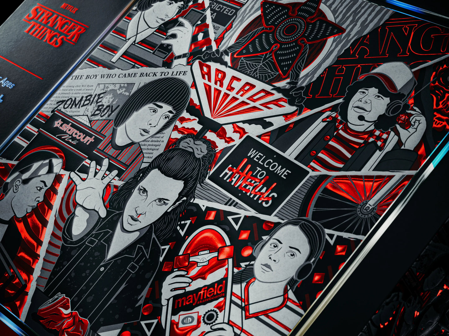 Puzzle Rompecabezas premium Stranger Things de Theory11