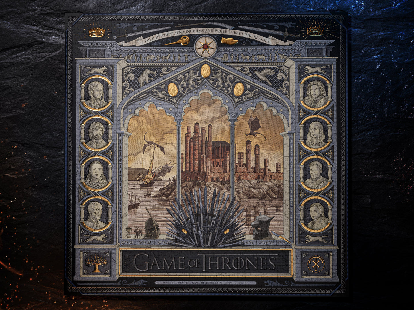 Puzzle Rompecabezas premium Game of Thrones de Theory11