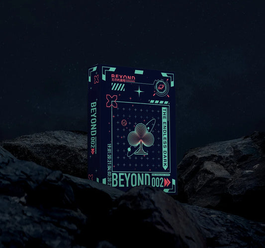 Baraja Beyond The Endless Dark - Naipe Inglés Premium Negro Inglés