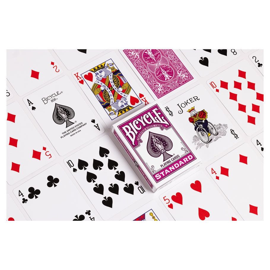 Baraja Bicycle® Berry Frambuesa Naipe Inglés Póker Premium