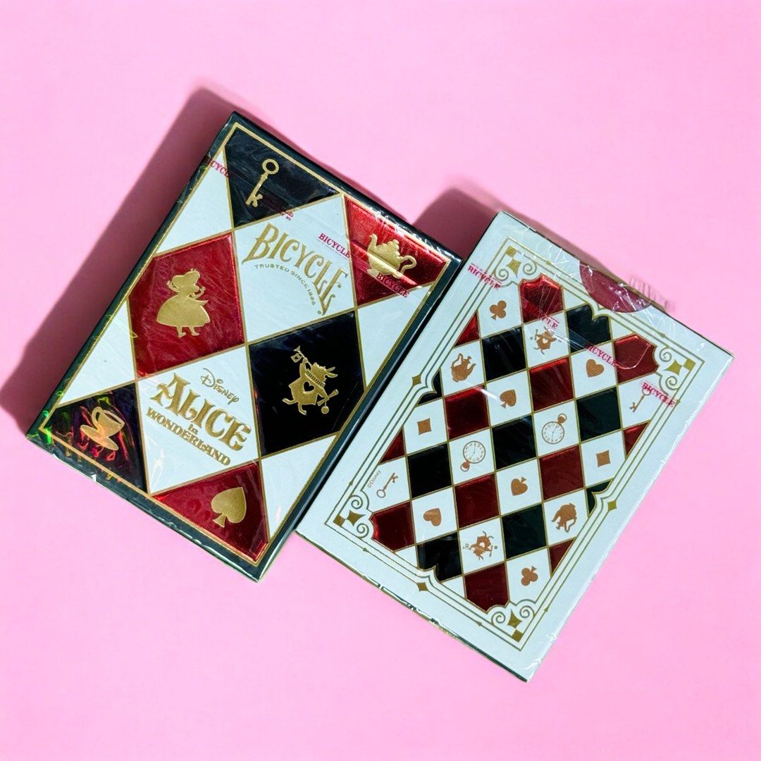 Baraja Alice in Wonderland Bicycle Disney Naipe Premium