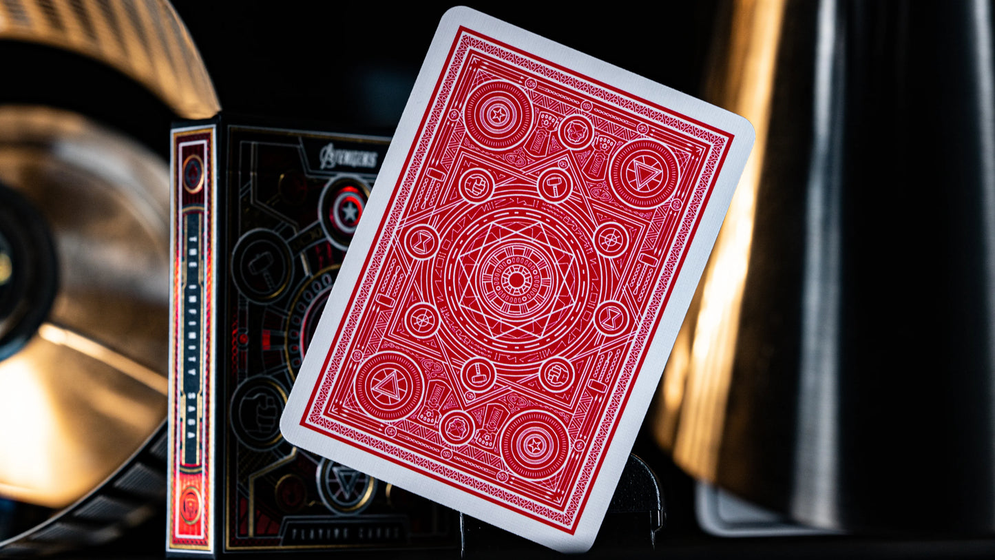 Baraja Avengers Rojo / Red Theory11