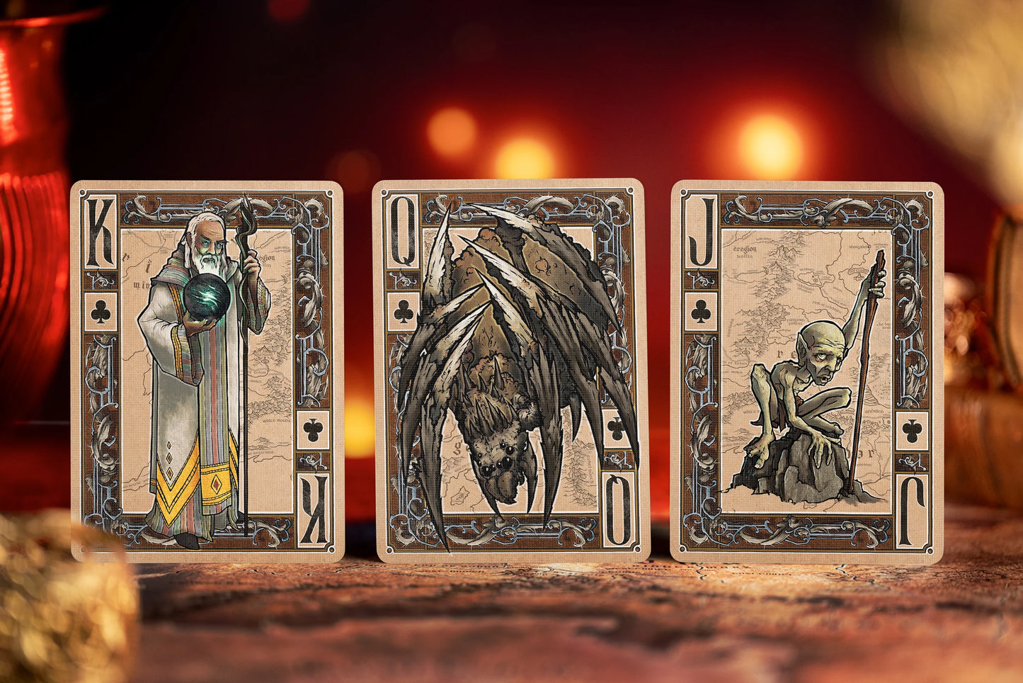 [A PEDIDO] Baraja Lord of The Rings II - Las Dos Torres - Estándar- Kings Wild Project