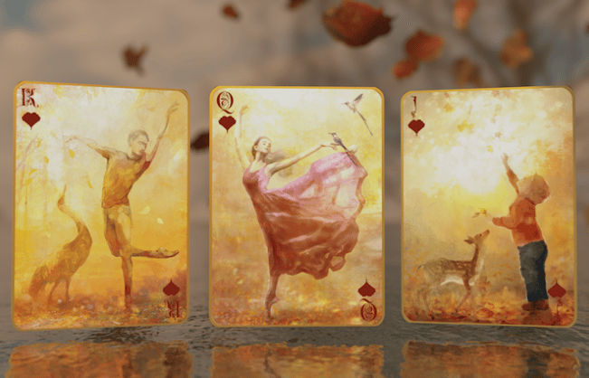 [A PEDIDO] Entwined Vol.2 Fall Rose Edition - Premium Playing Cards
