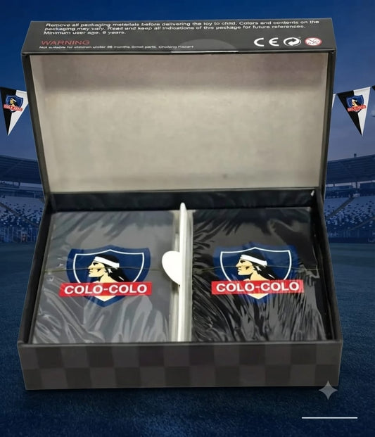 Set de Barajas de cartas Colo-Colo