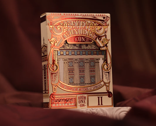 Baraja Seven Wonders II - El Templo de Artemisa en Éfeso by  Room One Naipe Inglés Premium