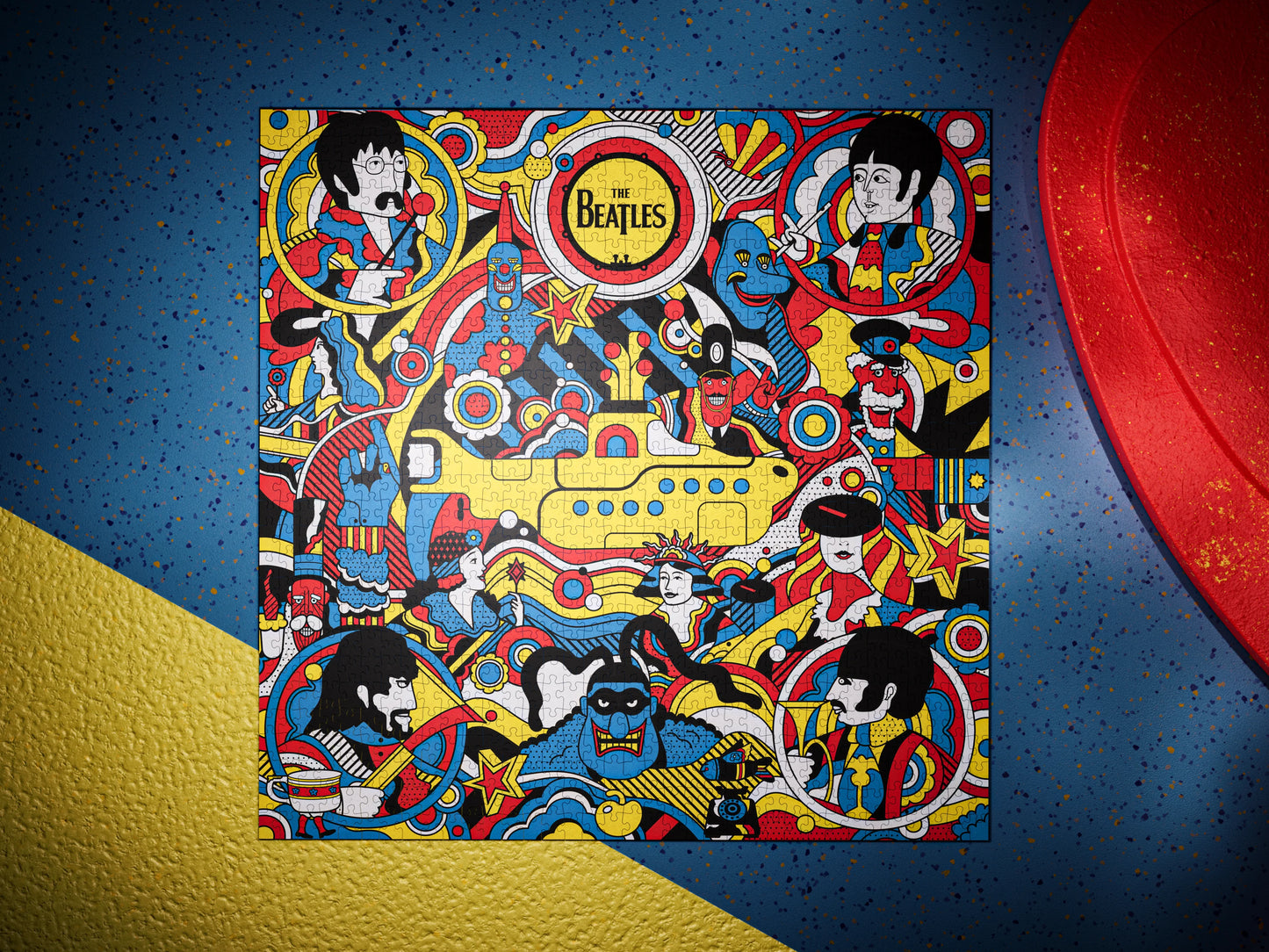 Puzzle Rompecabezas premium The Beatles: Yellow Submarine de Theory11