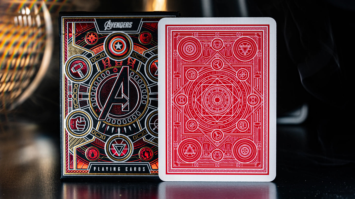 Baraja Avengers Rojo / Red Theory11