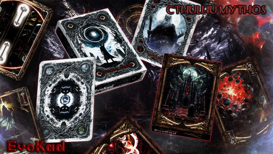 Set Cthulhu Mythos: Legendary Investigators playing cards series