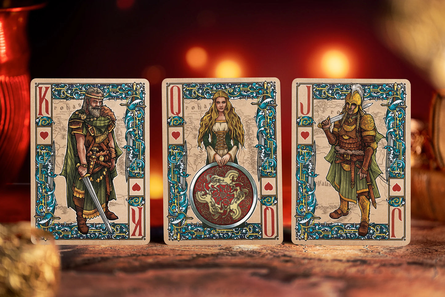 [A PEDIDO] Baraja Lord of The Rings II - Las Dos Torres - Estándar- Kings Wild Project