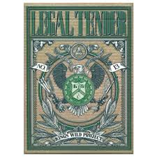 Baraja Legal Tender Holographic By KIngs Wild Project Naipe Inglés