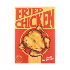 Baraja Fried Chicken Aroma Pollo Frito Naipe Inglés Premium by MPC