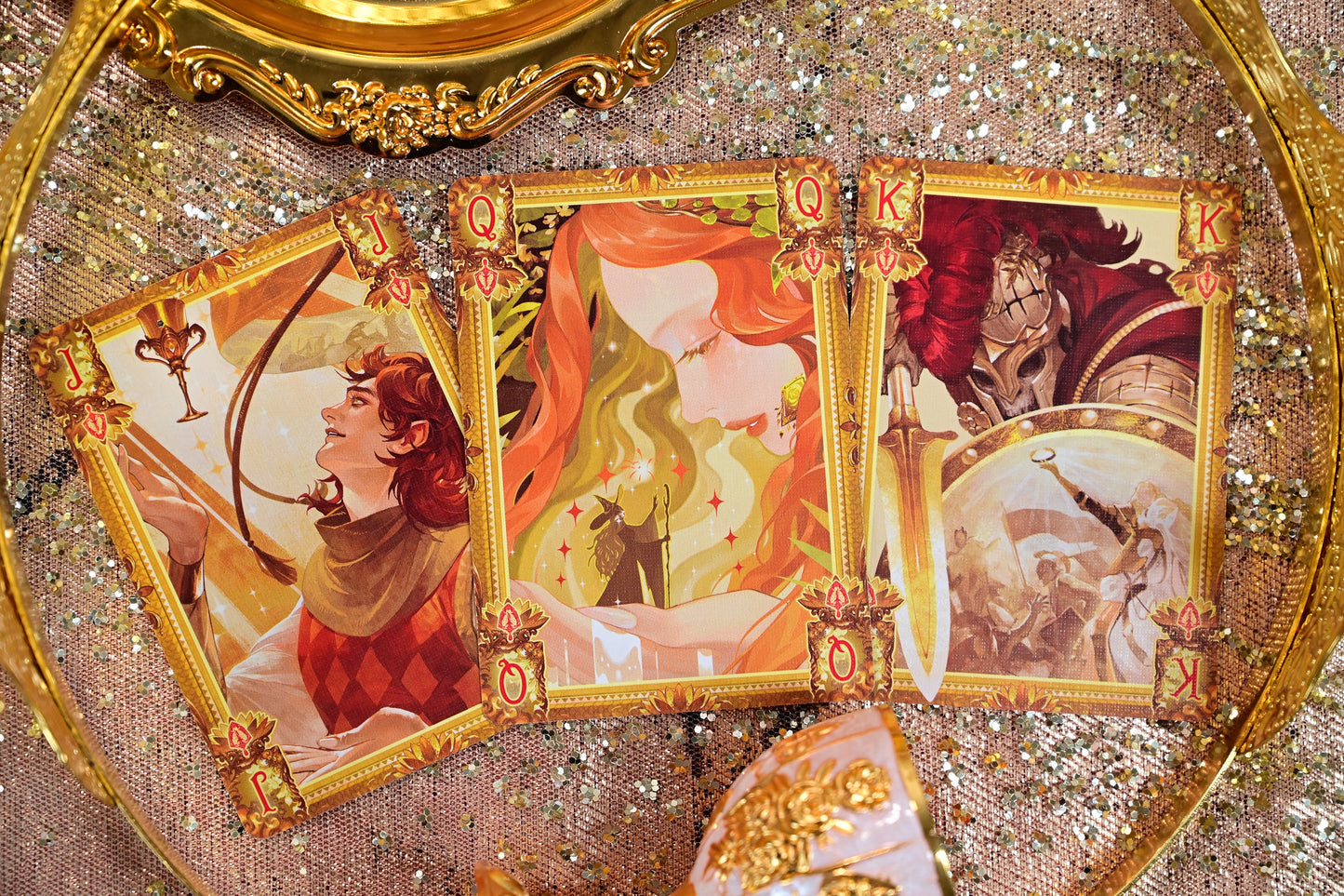 [A PEDIDO] Baraja King Arthur Golden Dawn - Dorado by Kingstar
