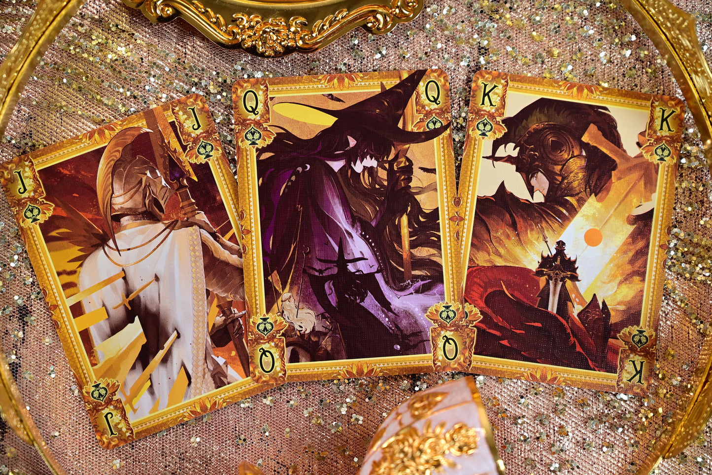 [A PEDIDO] Baraja King Arthur Golden Dawn - Dorado by Kingstar