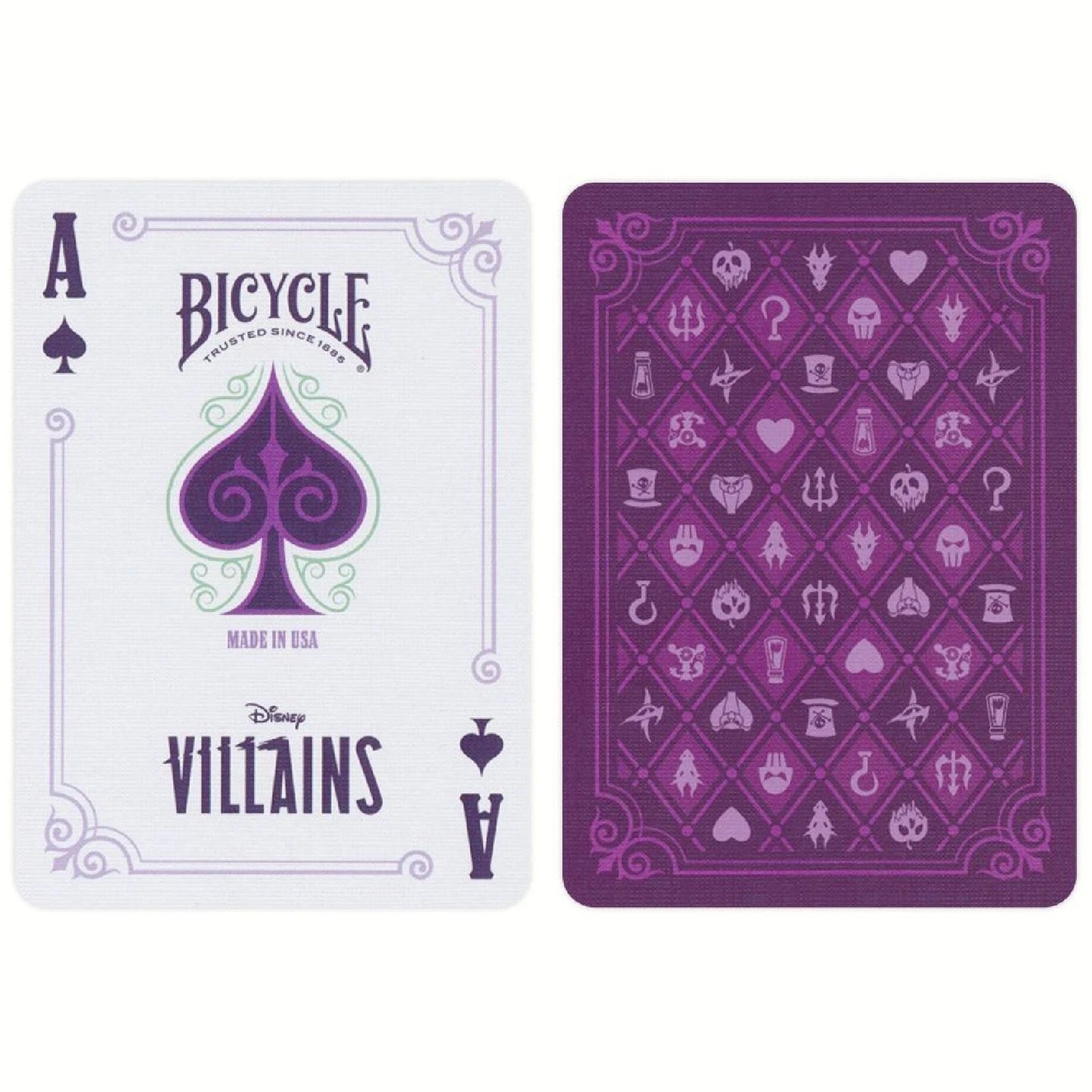 Set Bicycle® Disney Villains - Villanos de Disney