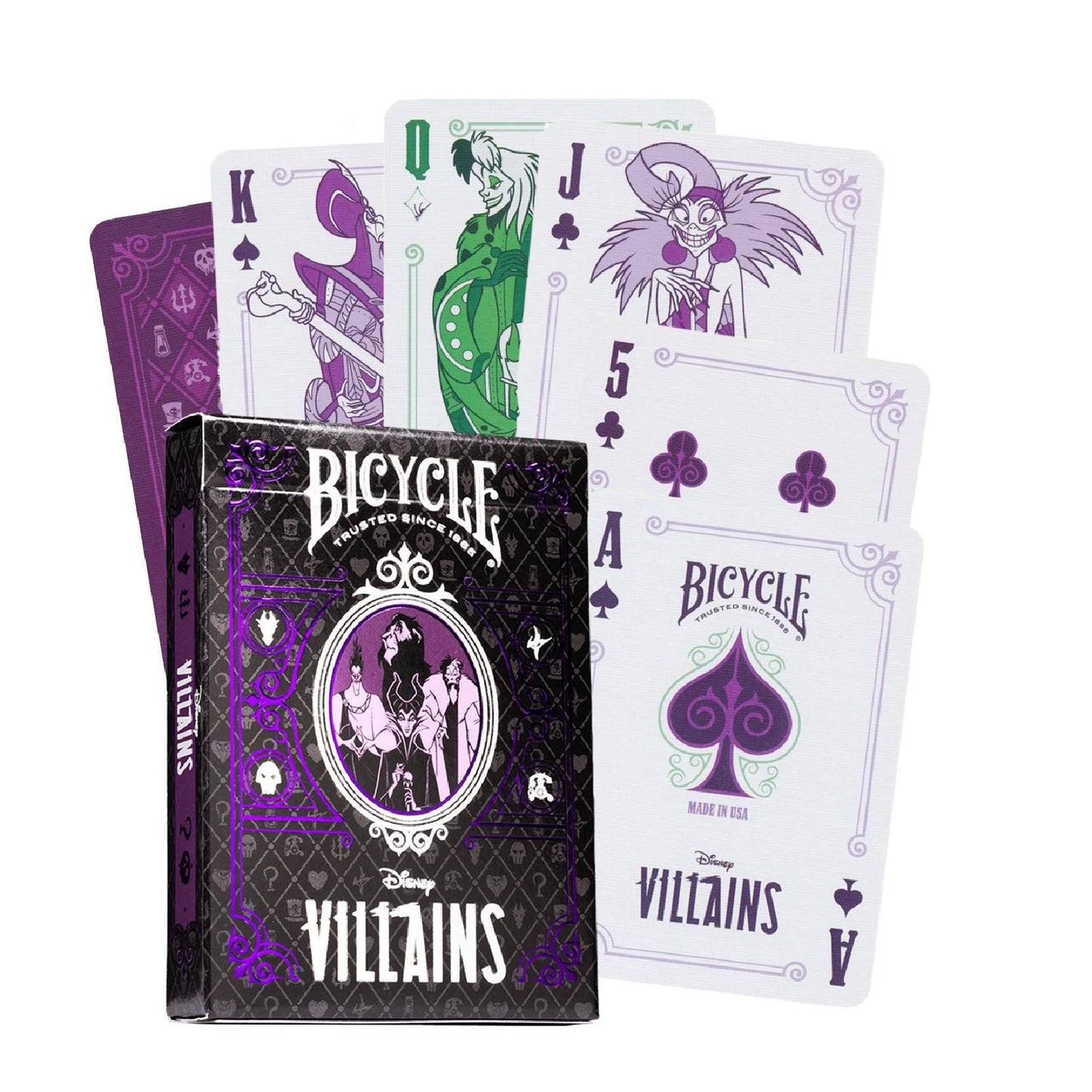 Set Bicycle® Disney Villains - Villanos de Disney