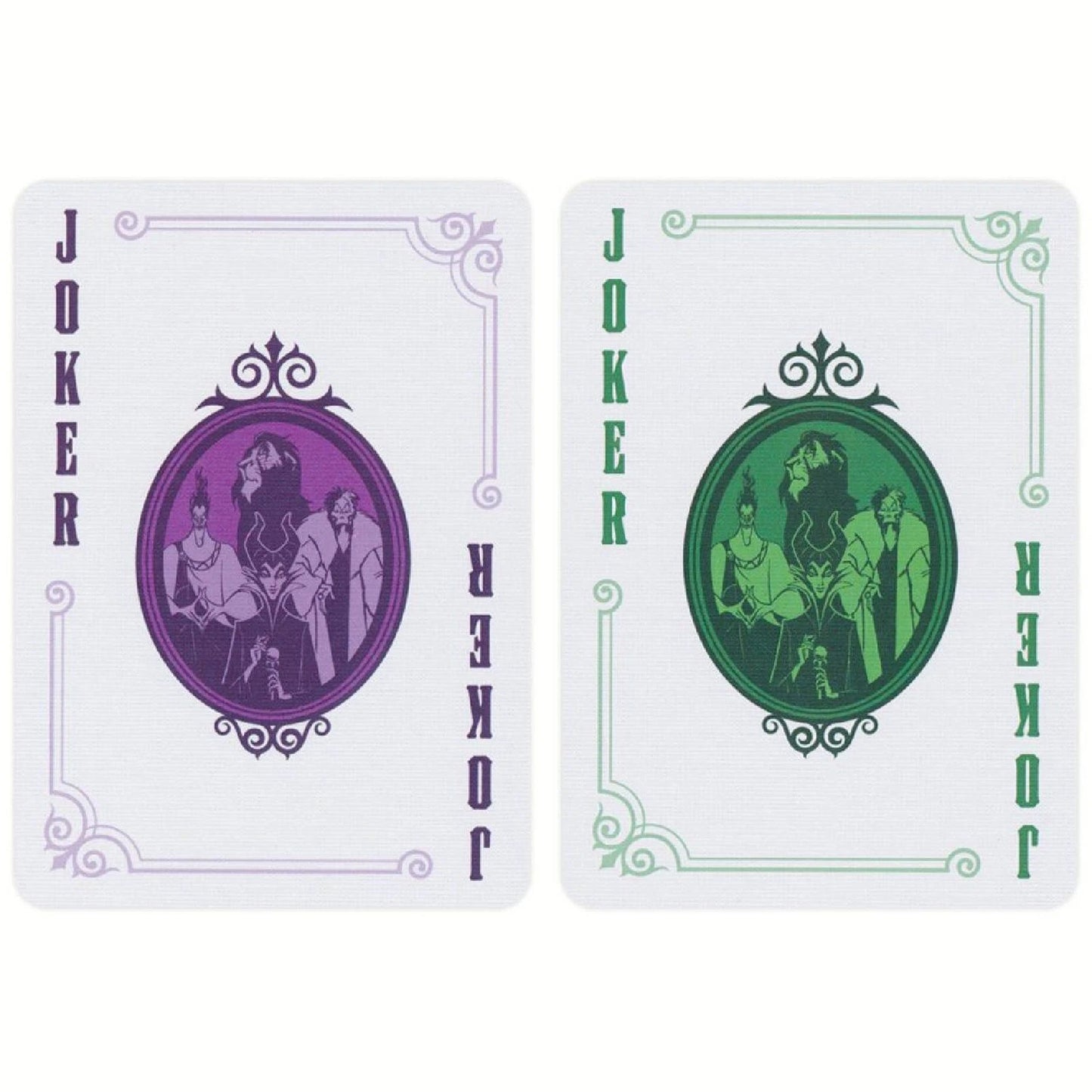 Set Bicycle® Disney Villains - Villanos de Disney